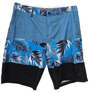 O'Neill Riley Hybrid Palm Color block Board shorts Quick Dry Swim Trunks